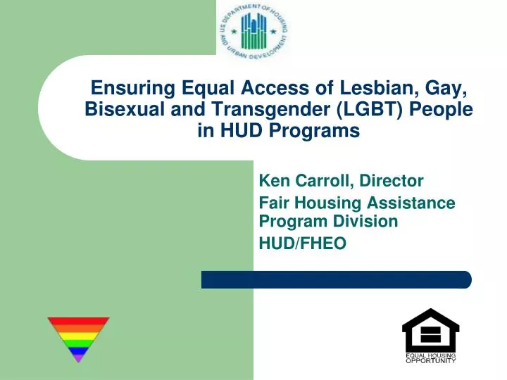 ensuring equal access of lesbian gay bisexual and transgender lgbt people in hud programs
