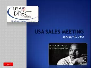 USA Sales Meeting
