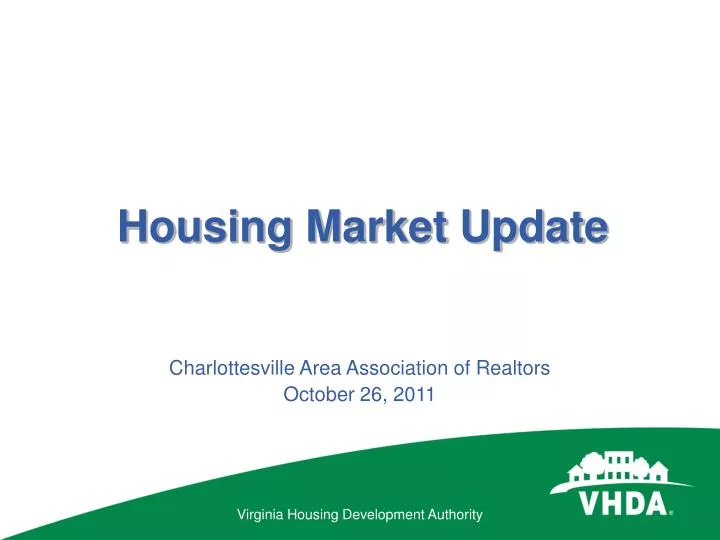 housing market update
