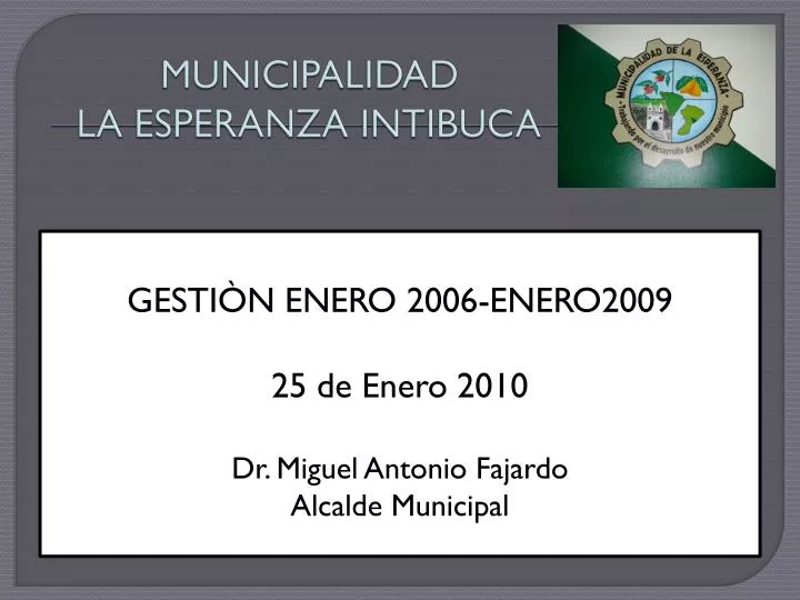 municipalidad la esperanza intibuca