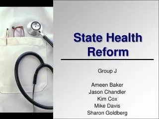 State Health Reform