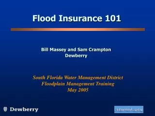 Flood Insurance 101