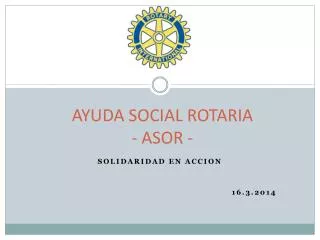 ayuda social rotaria asor