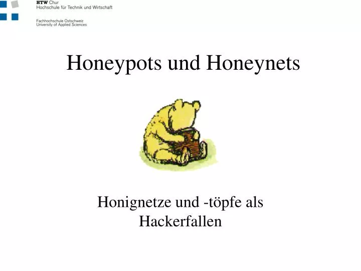 honeypots und honeynets