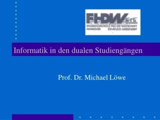 informatik in den dualen studieng ngen