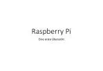 Raspberry Pi - slide 1