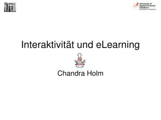 interaktivit t und elearning