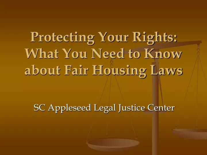 protecting your rights what you need to know about fair housing laws