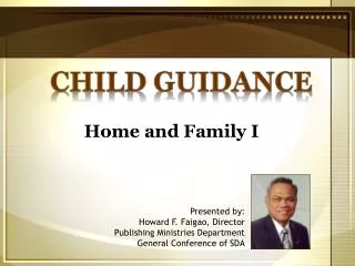 Presented by: Howard F. Faigao, Director Publishing Ministries Department