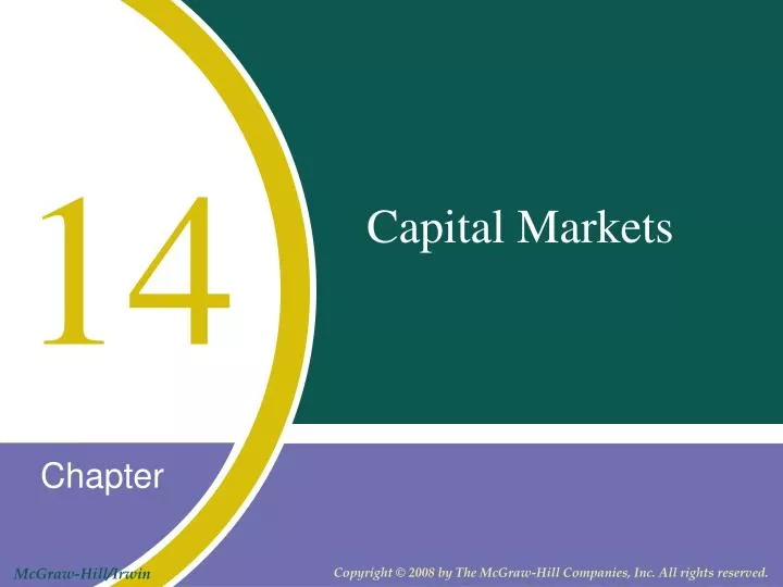 capital markets