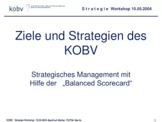ziele und strategien des kobv