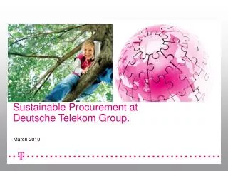 Sustainable Procurement at Deutsche Telekom Group.