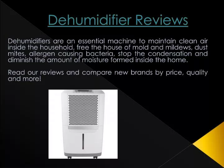 dehumidifier reviews