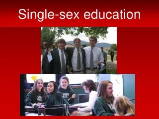 Single-sex education