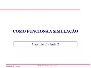como funciona a simula o