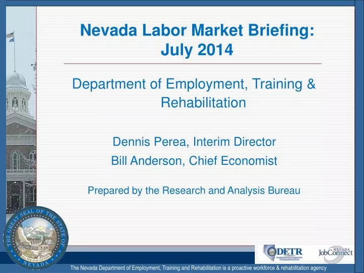 nevada labor market briefing july 2014