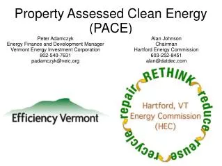 Property Assessed Clean Energy (PACE)