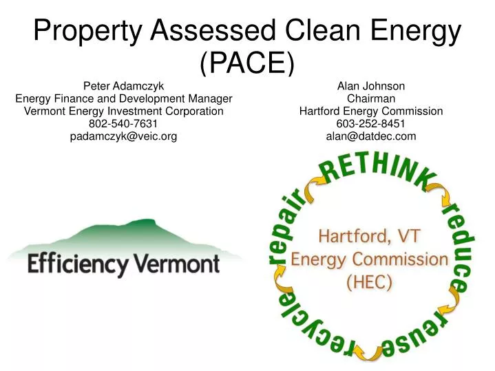 property assessed clean energy pace