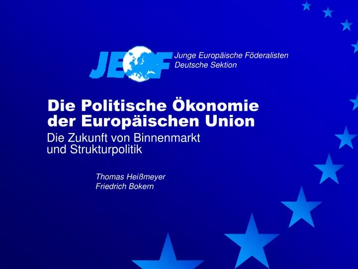 die politische konomie der europ ischen union