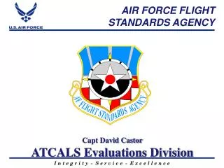 AIR FORCE FLIGHT STANDARDS AGENCY