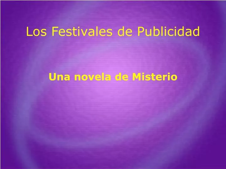 los festivales de publicidad