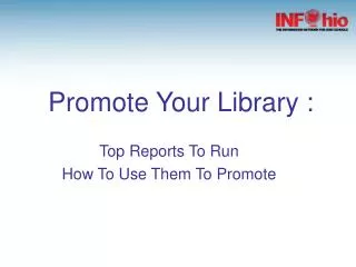 Promote Your Library :