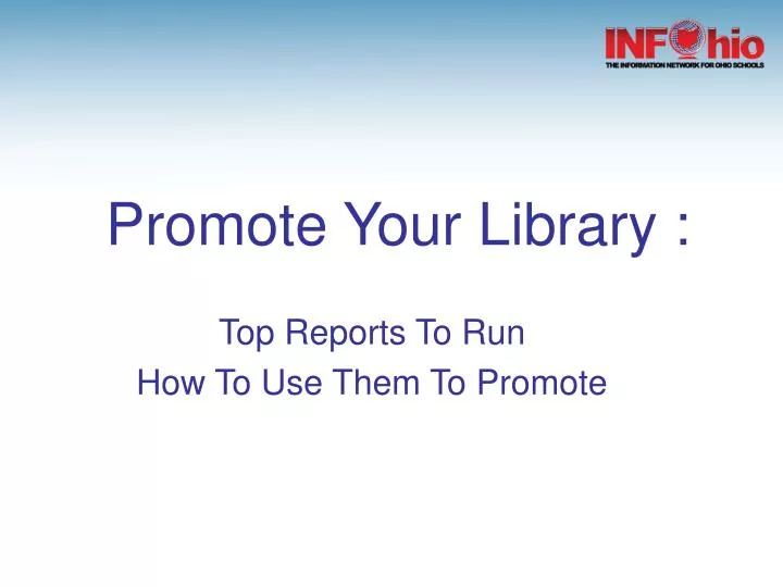 promote your library