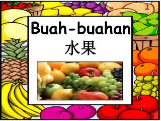 buah buahan