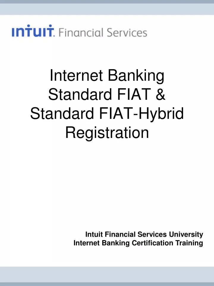 internet banking standard fiat standard fiat hybrid registration