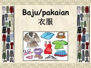 baju pakaian