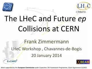 The LHeC and Future ep Collisions at CERN