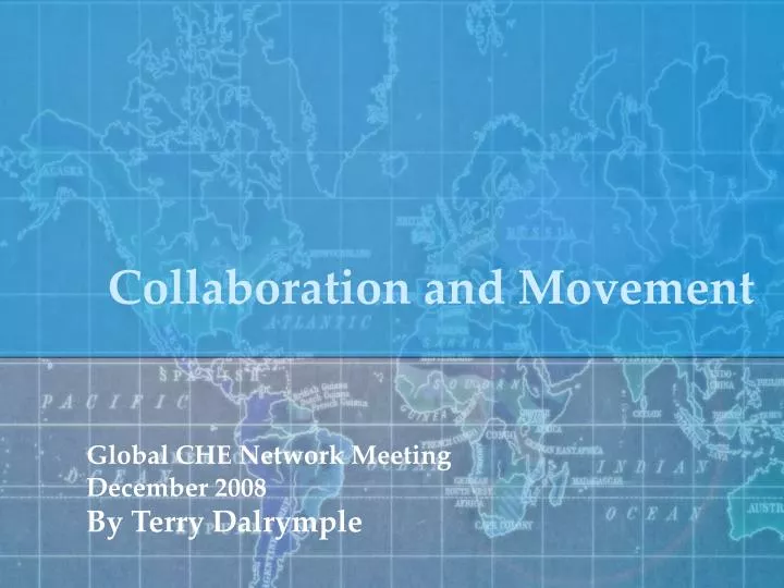 collaboration and movement