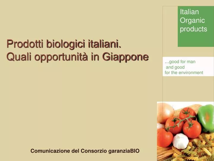 prodotti biologici italiani quali opportunit in giappone