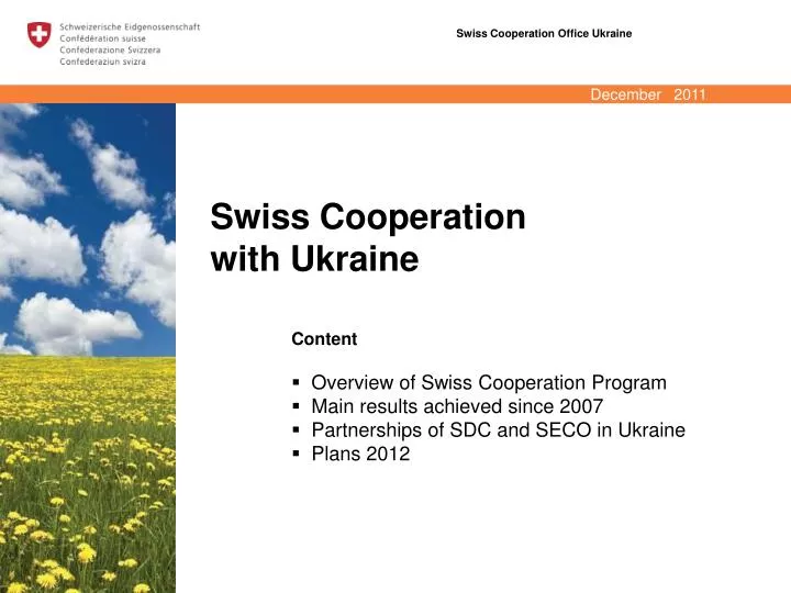 swiss cooperation office ukraine
