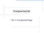 Energiewirtschaft - slide 1