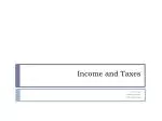 Income and Taxes - slide 1