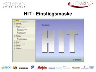 HIT - Einstiegsmaske