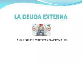 la deuda externa