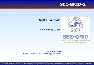 WP1 report
