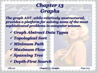 Chapter 13 Graphs