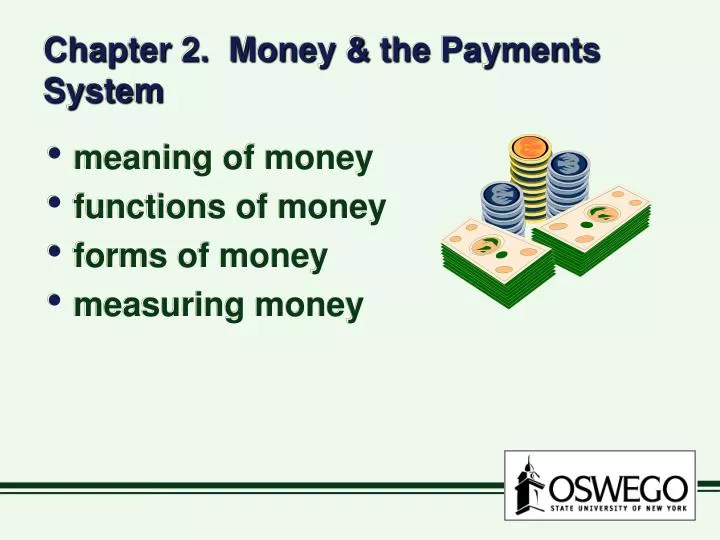 chapter 2 money the payments system