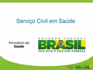 servi o civil em sa de