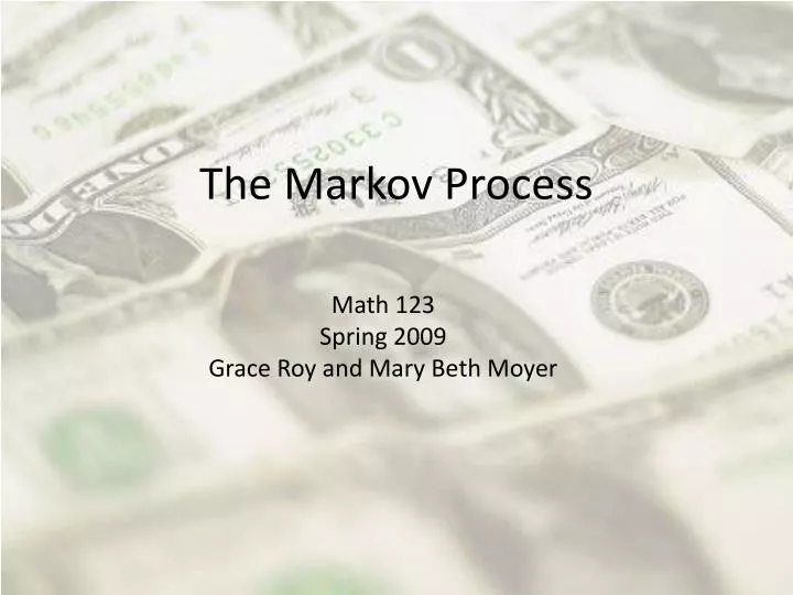 the markov process