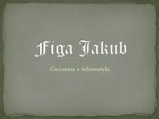 figa jakub