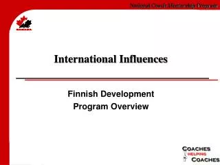 International Influences