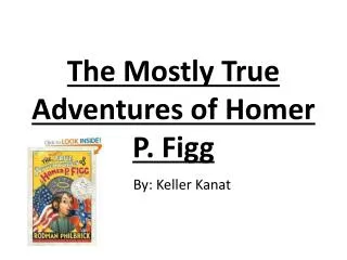 The Mostly True Adventures of Homer P. Figg