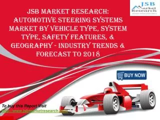 JSB Market Research: Automotive Steering Systems Market