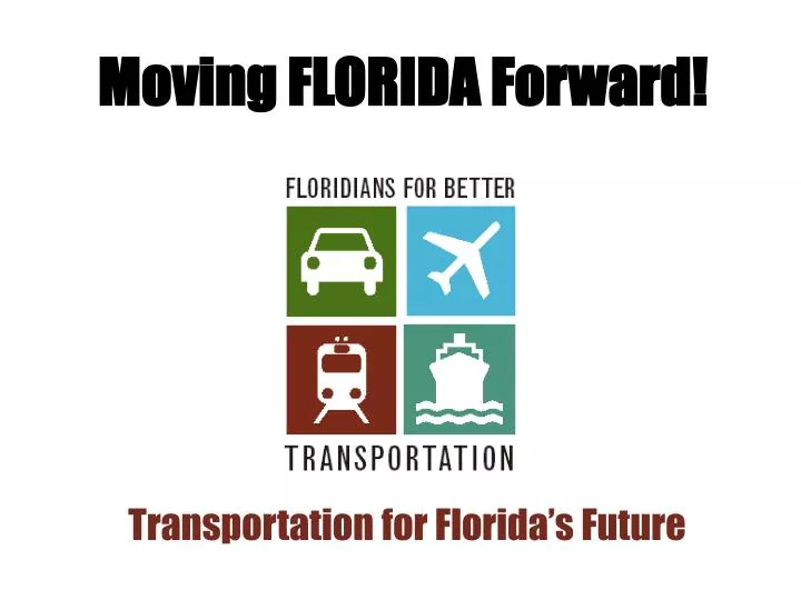 transportation for florida s future