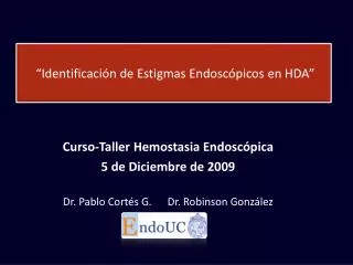 identificaci n de estigmas endosc picos en hda