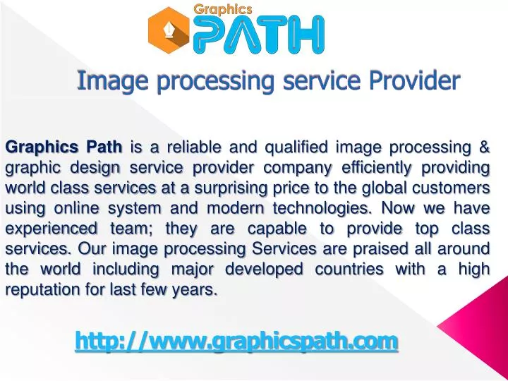 image processing service provider